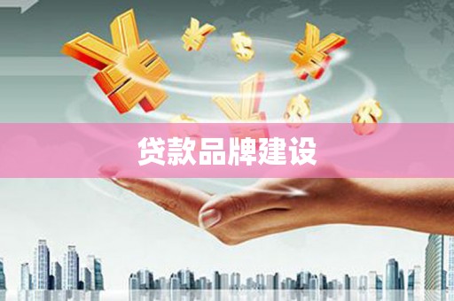二水贷款品牌建设