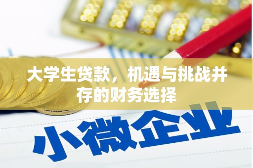 二水大学生贷款，机遇与挑战并存的财务选择