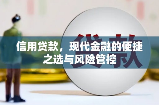 二水信用贷款，现代金融的便捷之选与风险管控
