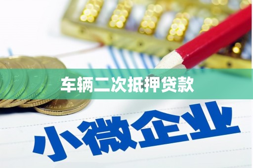 二水车辆二次抵押贷款