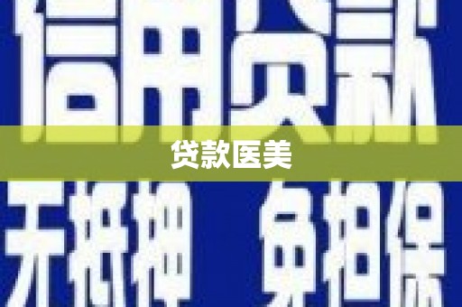 二水贷款医美