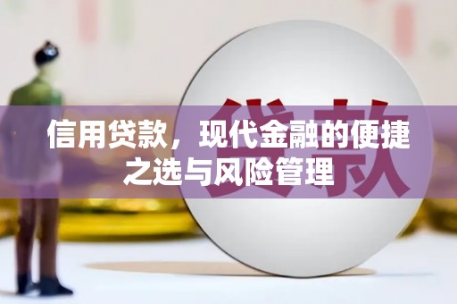 二水信用贷款，现代金融的便捷之选与风险管理