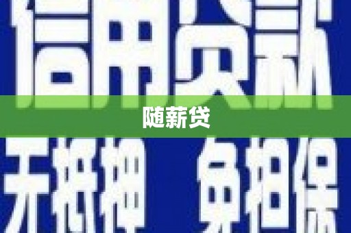 二水随薪贷