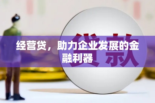 二水经营贷，助力企业发展的金融利器