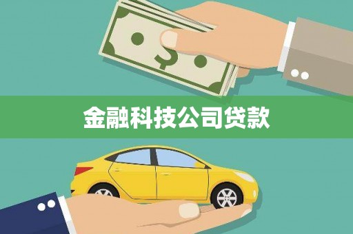 二水金融科技公司贷款