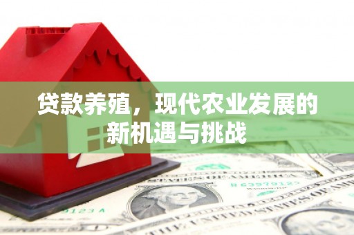 二水贷款养殖，现代农业发展的新机遇与挑战
