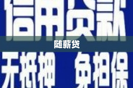 二水随薪贷