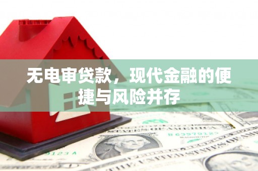 二水无电审贷款，现代金融的便捷与风险并存