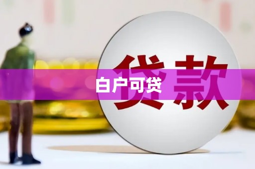 二水白户可贷