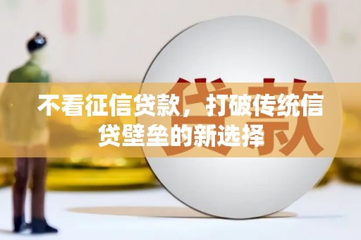 二水不看征信贷款，打破传统信贷壁垒的新选择
