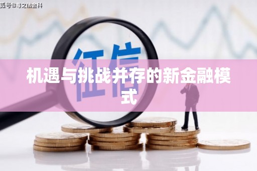 二水机遇与挑战并存的新金融模式