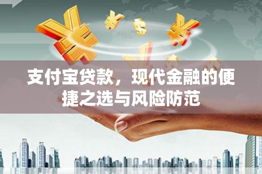 二水支付宝贷款，现代金融的便捷之选与风险防范