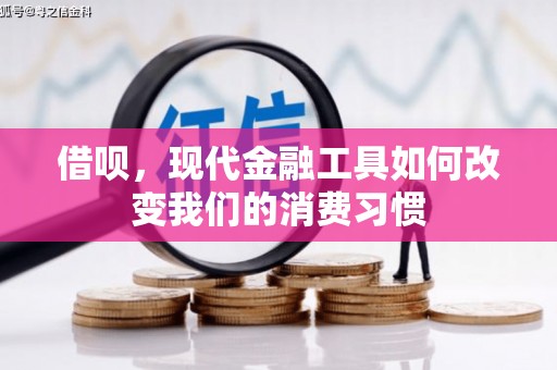 二水借呗，现代金融工具如何改变我们的消费习惯