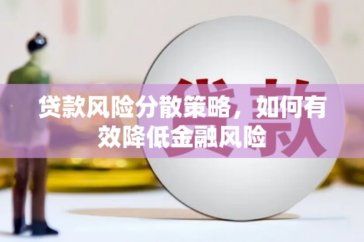 二水贷款风险分散策略，如何有效降低金融风险