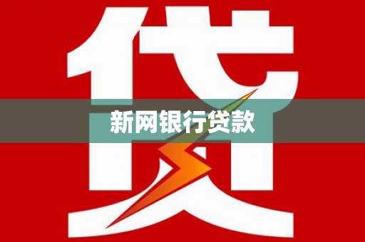 二水新网银行贷款
