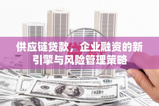 二水供应链贷款，企业融资的新引擎与风险管理策略