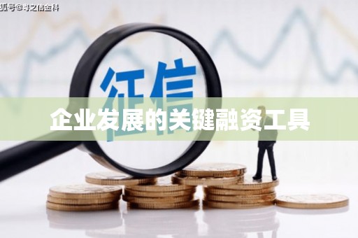 二水企业发展的关键融资工具
