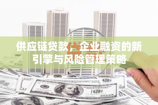 二水供应链贷款，企业融资的新引擎与风险管理策略