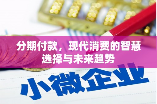 二水分期付款，现代消费的智慧选择与未来趋势