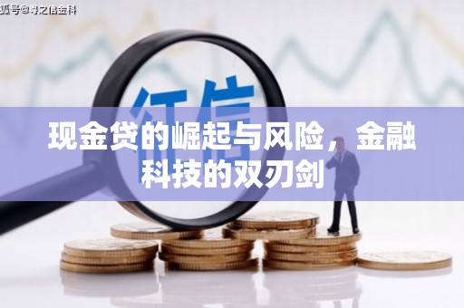 二水现金贷的崛起与风险，金融科技的双刃剑