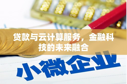 二水贷款与云计算服务，金融科技的未来融合