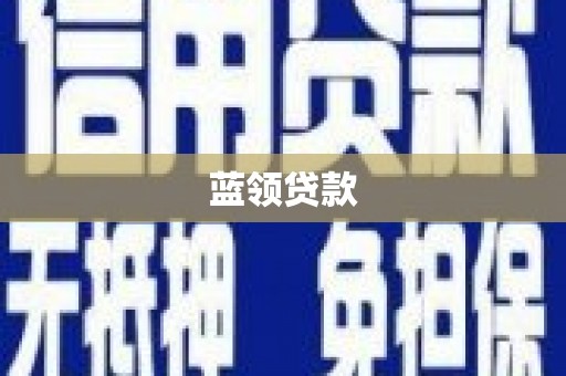 二水蓝领贷款