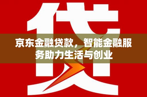 二水京东金融贷款，智能金融服务助力生活与创业