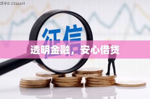 二水透明金融，安心借贷