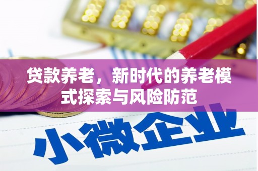 二水贷款养老，新时代的养老模式探索与风险防范