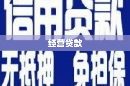 二水经营贷款