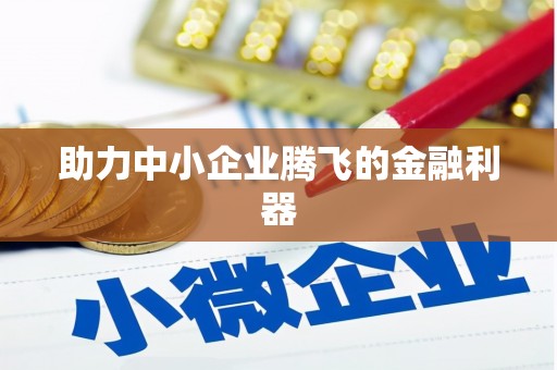 二水助力中小企业腾飞的金融利器