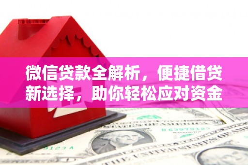 二水微信贷款全解析，便捷借贷新选择，助你轻松应对资金需求