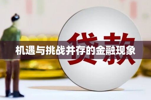 二水机遇与挑战并存的金融现象